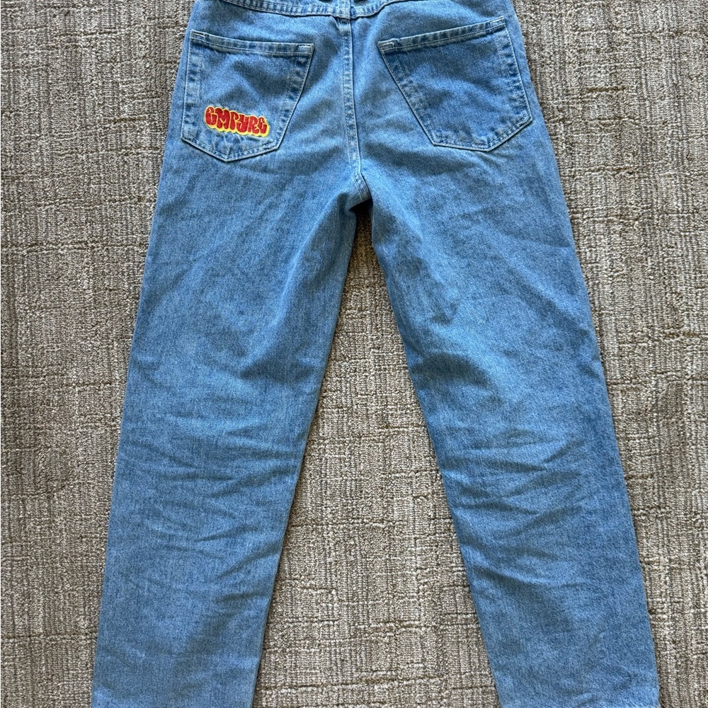 Empyre Light Blue Loose Fit Denim Jeans - Picture 2 of 3